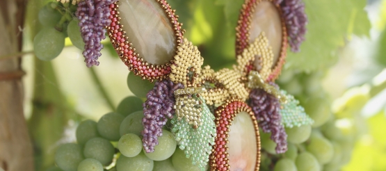 Collar Vinea, una autentica joya artesanal.